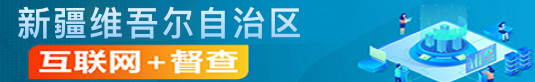 新疆维吾尔自治区“互联网+督查”